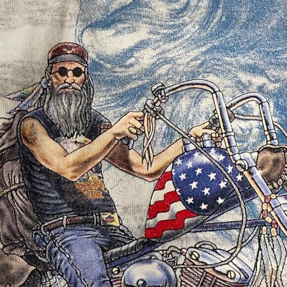 Vintage Sturgis Bike Motorcycle 1998 Rally Tshirt - Picture 4 of 5